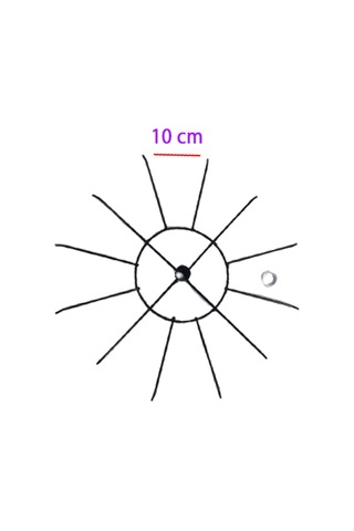 4 Katlı, 12 Siyah Kancalı Bijuteri Standı, Aksesuar Standı Siyah