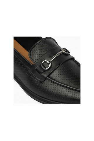 Greyder 59017 Zn Deri Comfort Casual Kadın Ayakkabı Siyah