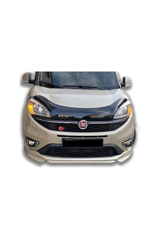 Fiat Doblo D4 Ön Ek 2015 - 2021 Mat Siyah Plastik Ön Karlık