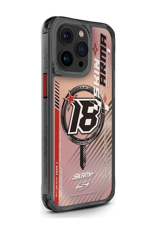 Apple Uyumlu iPhone 15 Pro Skinarma Magsafe Şarj Özellikli Sticker Yapıştırmalı Drift Kapak Mavi