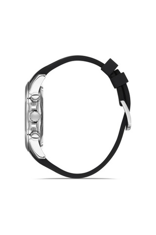 Ferro Fm11379dwt-j Quartz Çelik Silikon Siyah 46 Mm Erkek Kol Saati