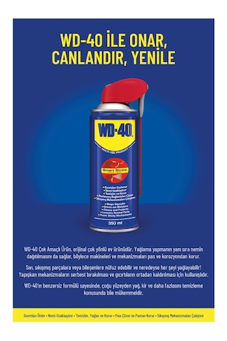 WD-40 Çok Amaçlı Sprey 350 ML x 2 Adet