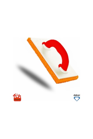 Dekor Kauçuklu Mala 14CM x 28CM Sünger Mala Ölçüsü