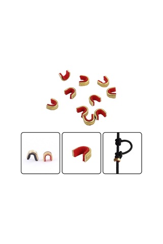 Siyah Yay Dize Nock Noktaları Pirinç Malzeme Tutarlı Ok Konumu