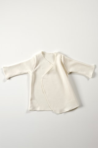 Tinylamb Krem Renk Bebek Kruvaze Set - 5 Parça Krem