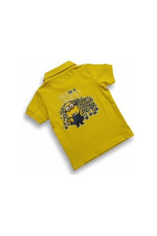 Miniş One-in-a-minion Küçük Irk Köpek Pike Kumaş Polo T-shirt-21586