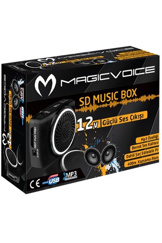 Magıcvoıce Mv-17450 Usb+sd Kart Girişli Şarjlı Mini Seyyar İmam Ve Rehber Amfisi