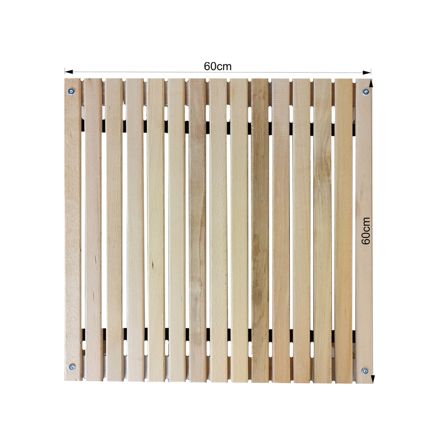 Exent Ahşap, Kamp, Balkon Bahçe Plaj Piknik Sehpası, Kamp Masası-60x60 Yükseklik: 50 Cm Çok Renkli