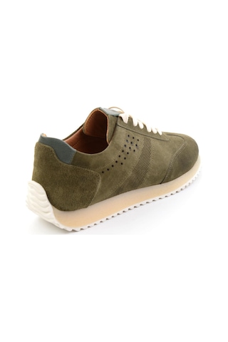 Bambi Haki Hakiki Deri Erkek Sneaker E01811042702