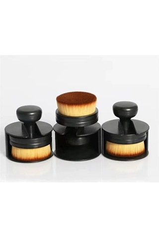 Periboia Siyah Lastik Parlatma Fırçası