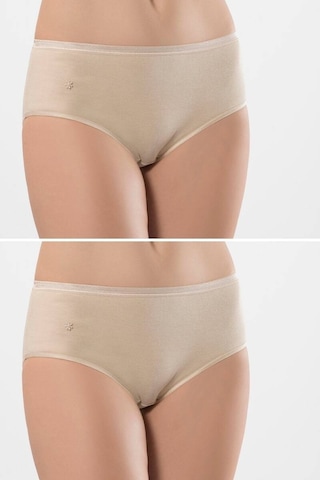 Türen Kadın Ribanalı Dikişsiz 2'li Pamuklu Bikini Külot 001