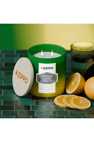 Zippo Odor-masking Candle - Koku Giderici Mum Lemon Lime Sarı