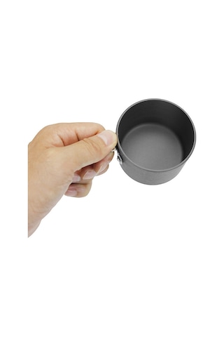 Neevoyu Alüminyum Çelik Kamp Bardakı 160ml - Dayanıklı, Hafif, Maka, Piknik Ve Seyahat İçin Kahve/çay Bardağı Gri