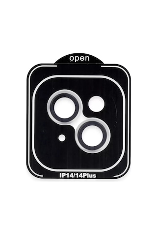 iPhone Uyumlu 14 Pvd Metal Kamera Lens - Gümüş