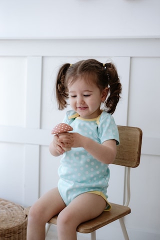 Lilabio %100 Pamuk 3'lü Kısa Kollu Bebek Body Renkli Çok Renkli