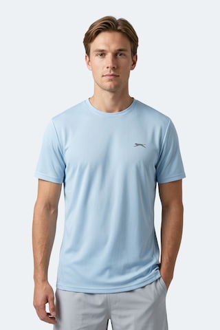 Slazenger Haunted I Erkek Açık Mavi Tişört