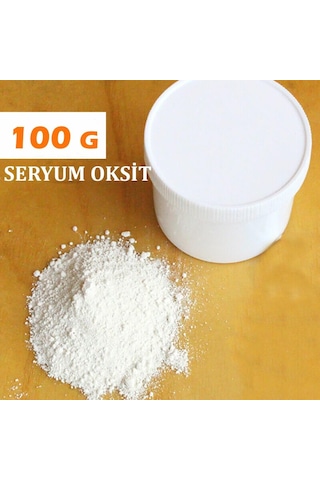 Seryum Oksit Araba Cam Çizik Giderici Beyaz 100 G