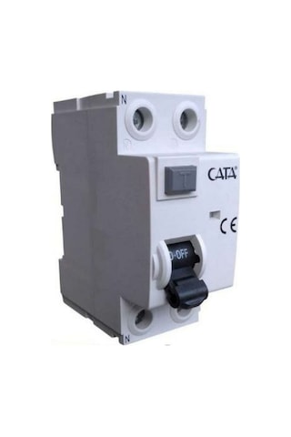 Ct-9641 40 Amper 300 Ma Monofoze Yangın Koruma Rölesi Beyaz