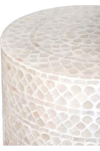 The Mia Sedef Tabure & Yan Sehpa 35x45 Cm Tlc0009