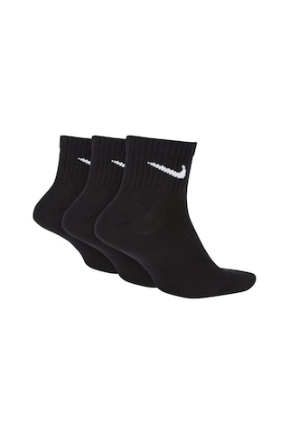 Nike Unisex Siyah Çorap U Nk Everyday Ltwt Ankle 3pr Sx7677-010 Siyah