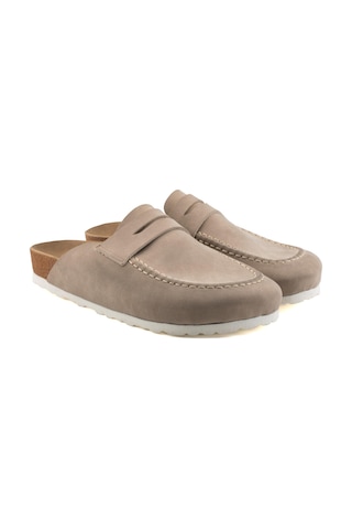 Roy Jones Martin Sabo Unisex Rahat 4 Mevsim Ev - Outdoor Kullanımına Uygun Erkek Kadın Terlik - 7006 Bej