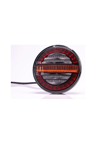 Hamburger Stop Lambası Ledli 12v - 24v 3 Fonksiyon Park Fren Kayar Sinyal 1,00 Mt - Frs.ft-213 Dı