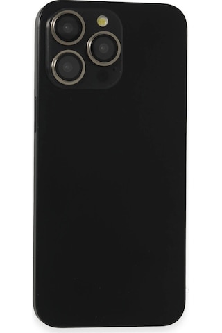 iPhone Uyumlu 15 Pro Max Pvd Metal Kamera Lens - Gri Diğer