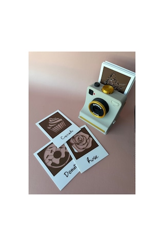 Sincara Home Coffee Print Kahve Üzeri Desen Yapma Makinesi Latte Art Ve Kahve Köşesi Aksesuarı 3d Baskı Kahve Sunumuna Yeni Bir Devrim Pembe - Sarı