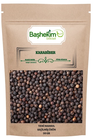 Karabiber Tane Elenmiş Seçilmiş Yeni Mahsul Ecza Kalite 50 Gr Karabiber Tane Elenmiş Seçilmiş Yeni Mahsul Ecza Kalite 50 Gr