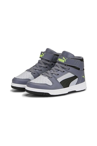 Puma Rebound Layup Sl V Çocuk Ayakkabı 37048820 Gri Gri
