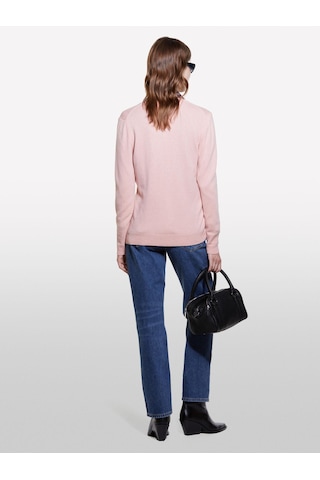 Sisley Kdn Yün Ve Kaşmir Karışımlı Ribana Detaylı Bisiklet Yaka Hırka Kadın Nude Hırka - 324a102hm5237