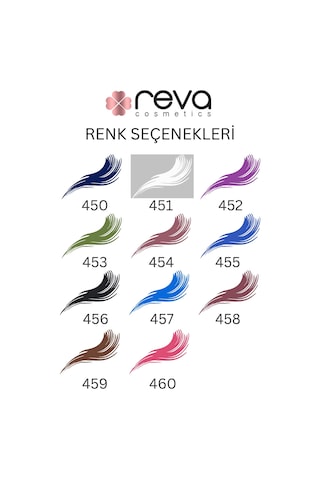 Reva Lash Booster & Full Volume Color Mascara 452 Lila
