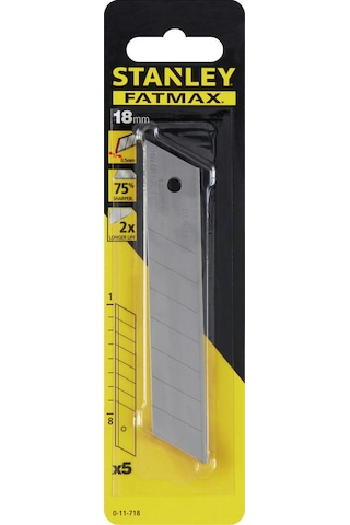 Stanley 0-11-718 Maket Bıçağı Yedeği 110X18 MM 5X1 (Fatmax)