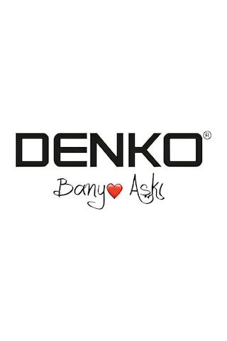 Denko Terra 50 Cm Alize Banyo Dolabı Takımı Kahverengi