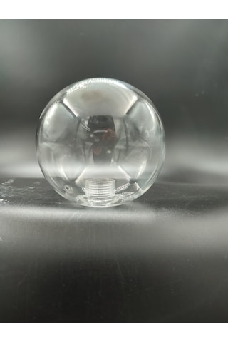 G.9 Ampule Göre,glob Avize Camı.şeffaf Renkte Çapı:10.00 Cm Küre.kendinden Dişli
