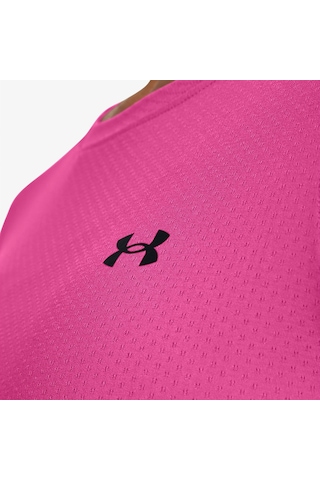 Under Armour Tech Mesh Kadın Pembe Antrenman T-shirt Düz 1328964 Pembe