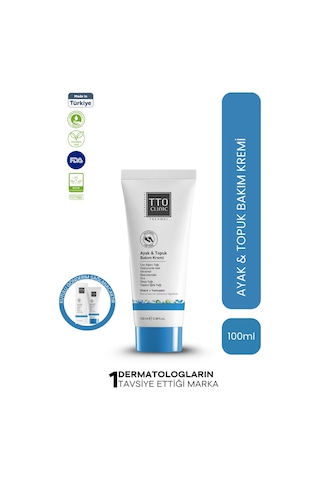 Tto Clinic Ayak ve Topuk Bakım Kremi 100 ML