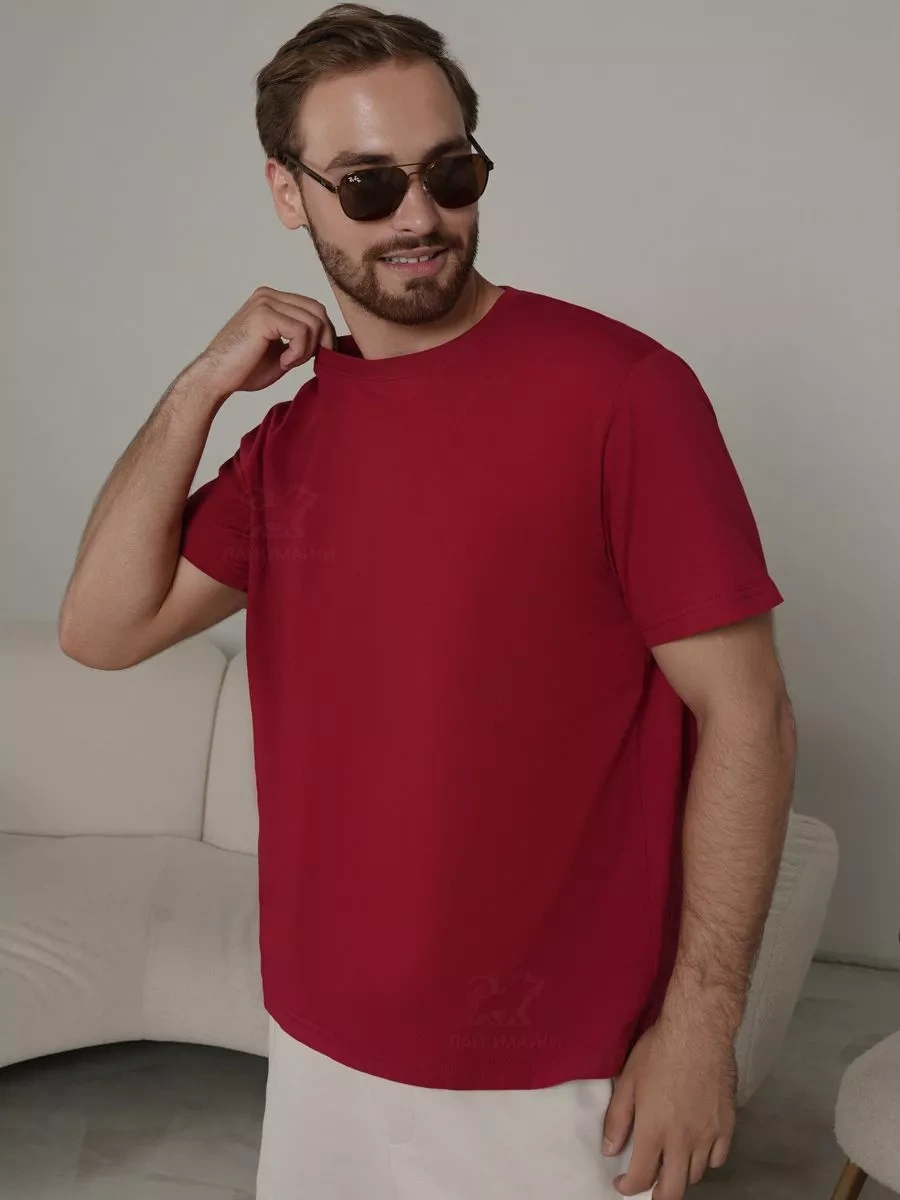 Lajkı-majkı Bordo Tişört Düz Renk 179245375 Bordo