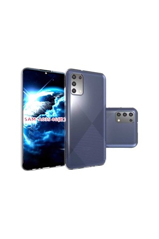 Galaxy A03S Kılıf Zore Şeffaf Ince Ve Esnek Süper Silikon Kılıf Renksiz