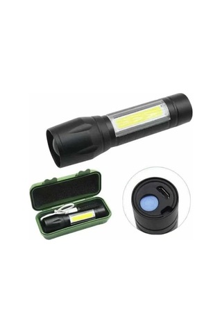 El Feneri Uzun Menzilli Usb Şarj Edilebilir Kamp Lambası 15991718