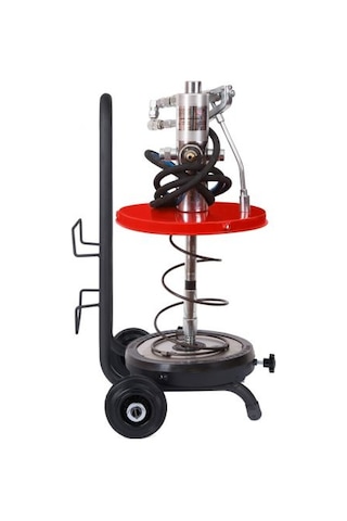 Ckm A262 Havalı Gres Pompa Teneke Tipi Taşıma Arabalı 16 KG