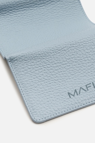 Mafi Magnetic Hakiki Deri Mıknatıslı Unisex Cüzdan Zarif Ve Güvenli Tasarım Buz Mavi