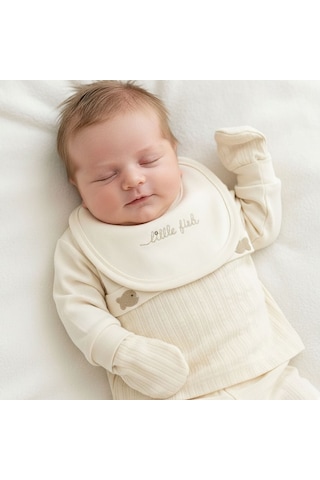 Tonton Baby 5 Parça Zıbın Seti 507 Krem