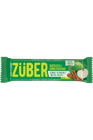 Züber Elmalı & Tarçınlı Glutensiz Meyveli Bar 12 x 40 G