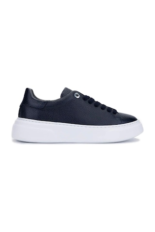 Tamer Tanca Kadın Hakiki Deri Lacivert Sneakers & Spor Ayakkabı 1145 Z-2501 Bn Ayk Y26 Lacı Fltr