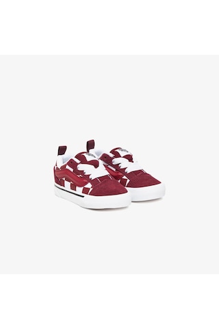 Vans Knu Skool Elastic Lace Çocuk Bordo Sneaker Vn000d0kbrd1 Bordo