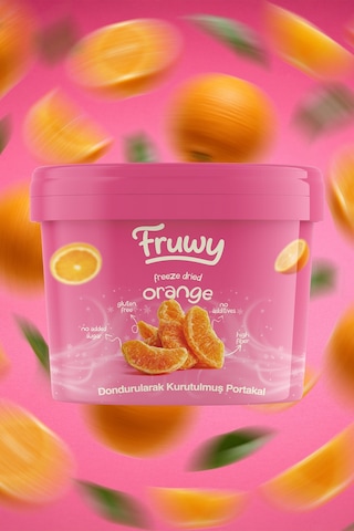 Freeze Dried Portakal Kova Dondurularak Kurutulmuş Portakal Diğer