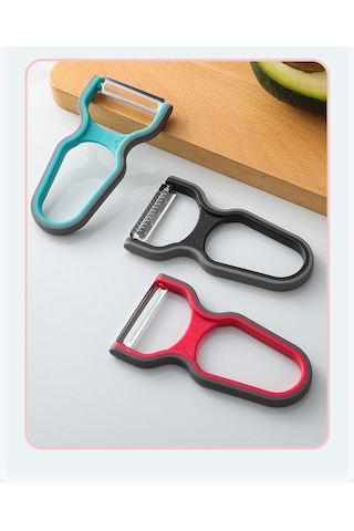 Yystore Cilt Soyucu Sebze Ve Meyveler Paslanmaz Çelik 3 Paket