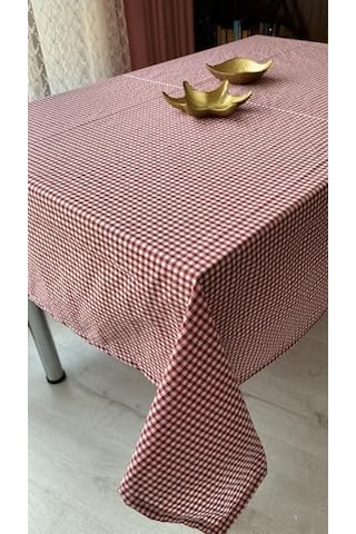 Örtüsü Sofra Bezi 170x170 Cm Bordo Diğer