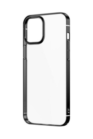 Apple Uyumlu iPhone 12 Pro Max Kılıf Zore Sun Kapak Siyah